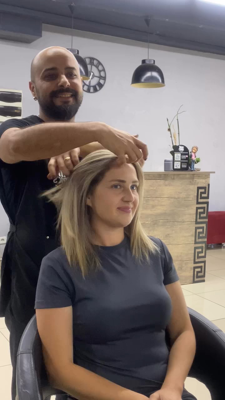 Hairworks blonde sarı saç uygulaması